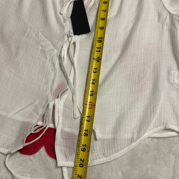 NWT GIANNI BINI WOV TAYLYNN OPEN TIE
COLOR: WHITE - Picture 5 of 12